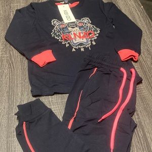 Kids two piece sweat suit